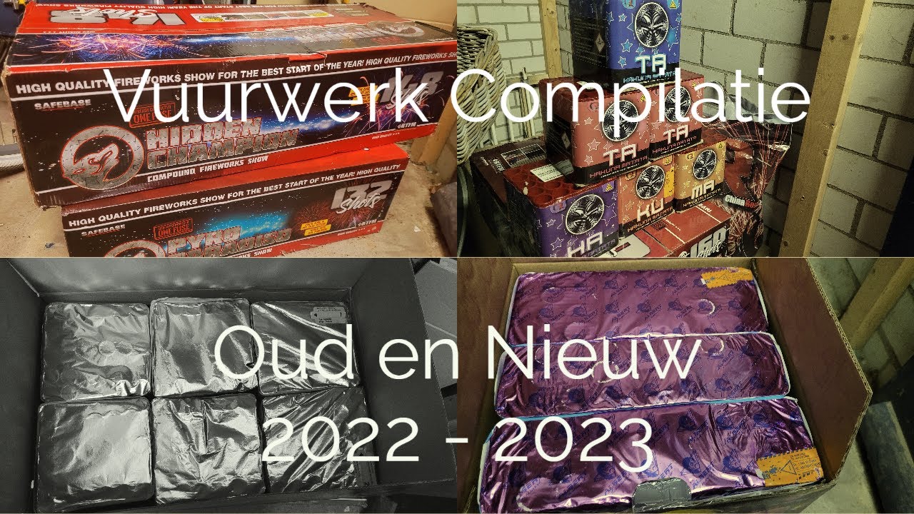 Vuurwerk Compilatie 2022 - 2023! | 4K 60FPS