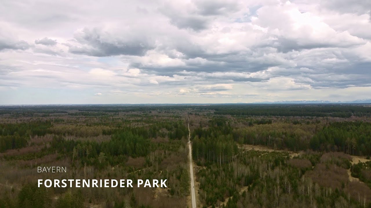 Forstenrieder Park - Bayern / DJI Mini 2 Cinematic Footage 4K