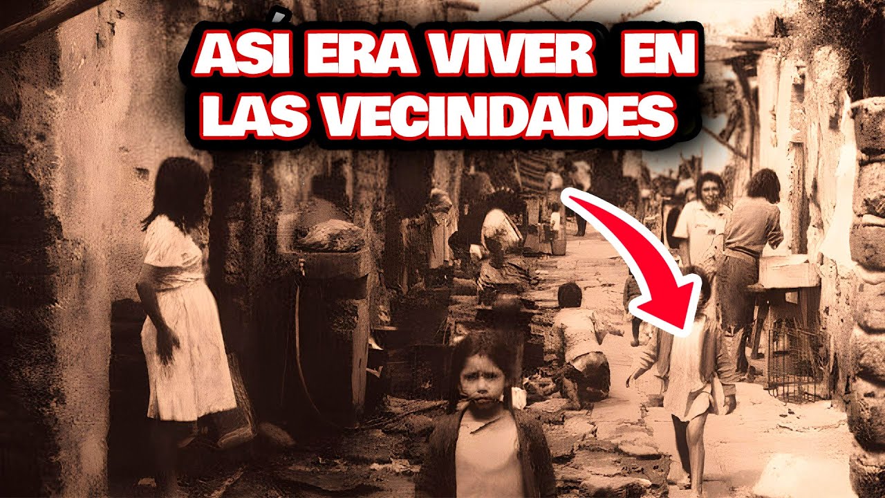 ¡El Alma de México! Así Eran las Vecindades en el Pasado