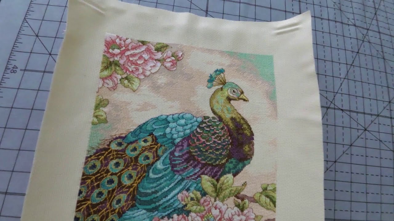 Dimensions Indian Peacock Counted Cross Stitch Kit Time Lapse Stitch