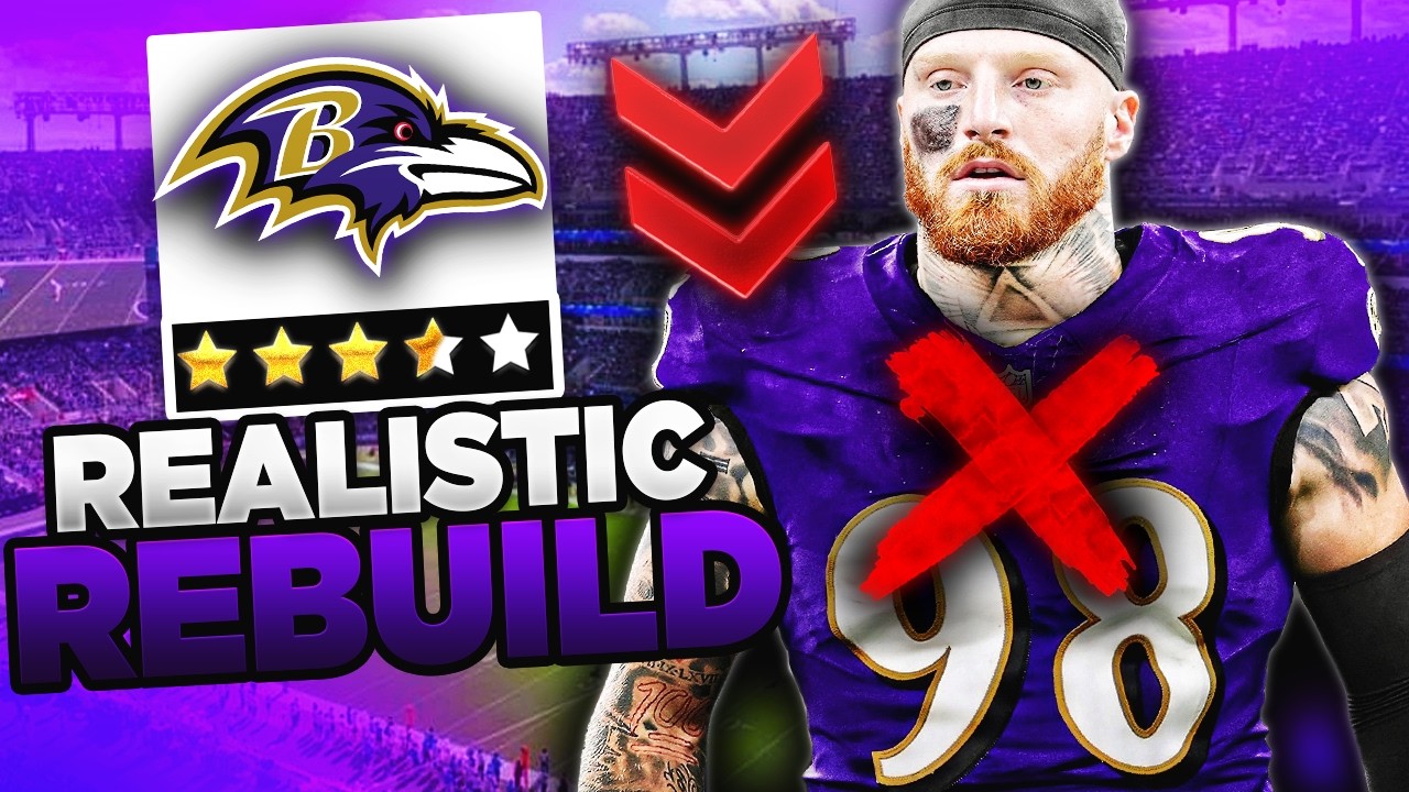 Maxx Crosby CURSED this Rebuild... | Madden 26 Baltimore Ravens Realistic Rebuild