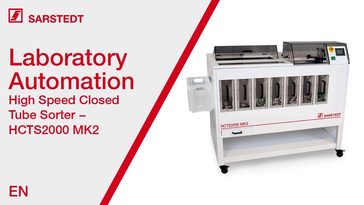Tube Sorter: Sample Registration and Pre-Sorting in Boxes