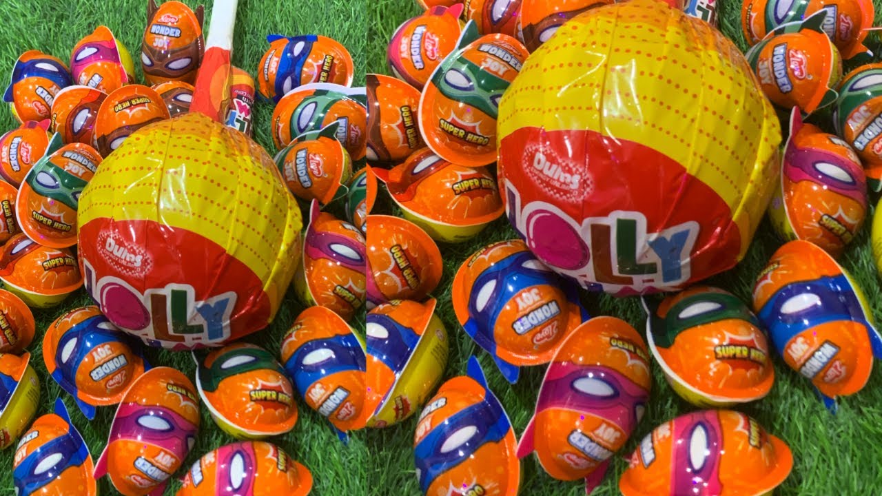 Surprise Eggs Unboxing |Lot’s of Surprise Eggs and Kinder Joy ND Ganit Lollipoop|ASMR