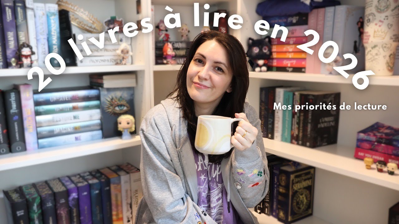 Ces 20 livres ou sagas que je dois ABSOLUMENT lire en 2026 📚