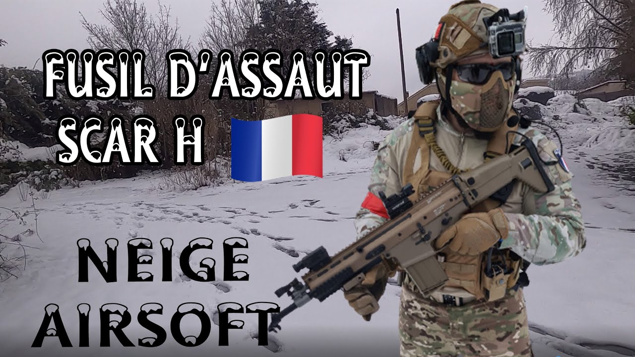 Opération Sous La Neige Vs Cheater  PARTI 1 Airsoft | SCAR H Tokyo Marui | GS31| Toulouse France Fr
