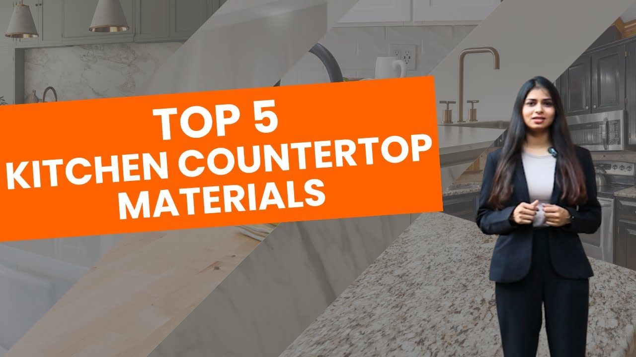 Top 5 Kitchen Countertops | Granite vs Quartz vs Engineered Marble vs Porcelain vs Nano White!