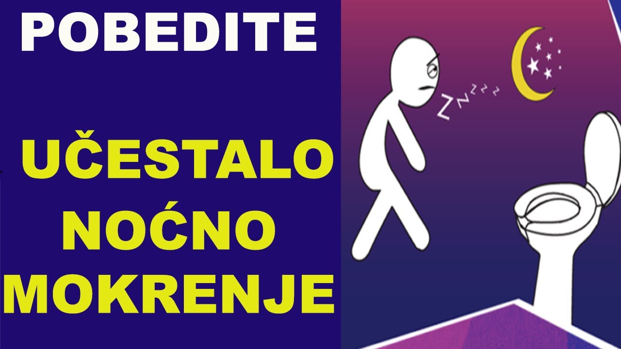 Učestalo noćno mokrenje - kako se rešiti nokturije/dr Bojana Mandić