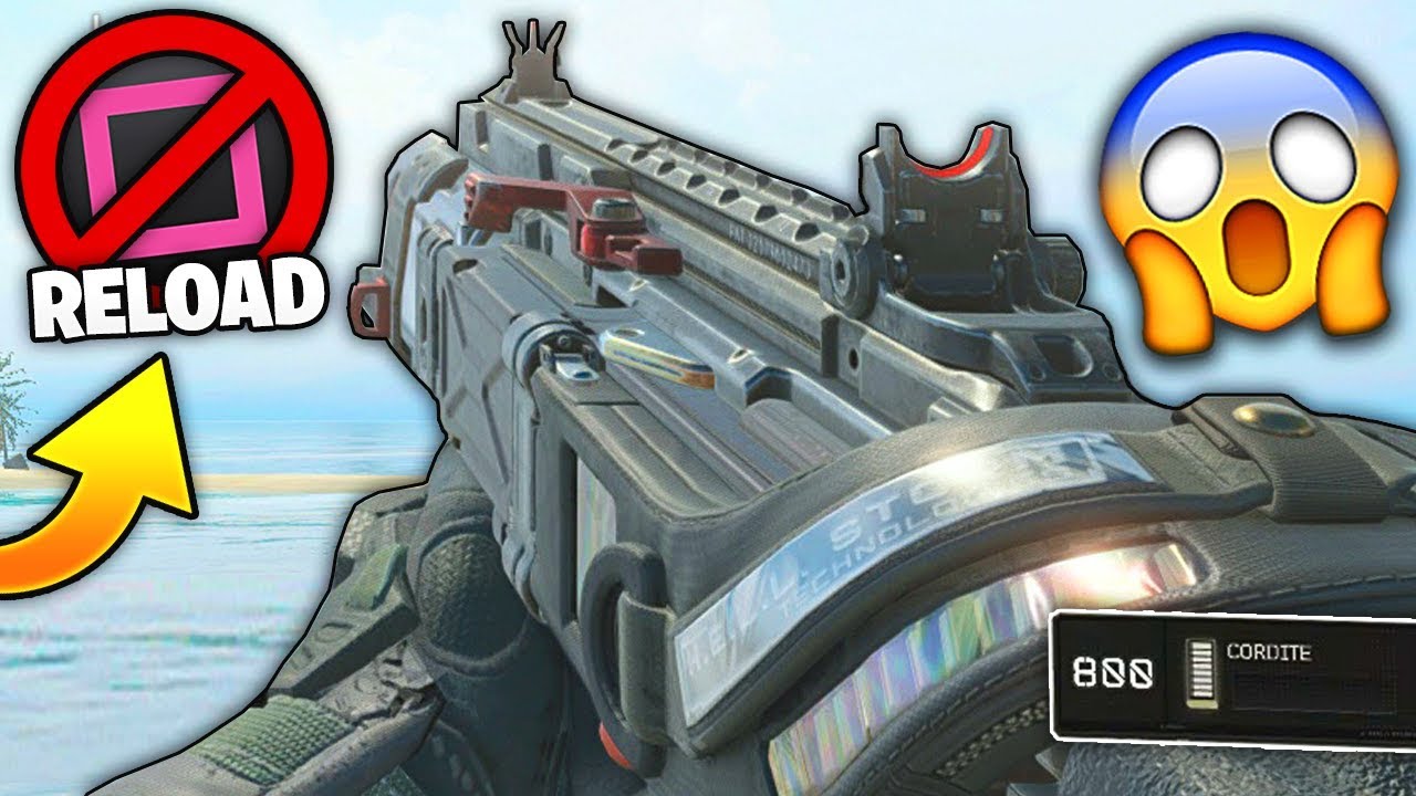 This weapon has 800 BULLETS in Black Ops 4! CORDITE Operator MOD! (BO4 NEVER RELOAD AGAIN)