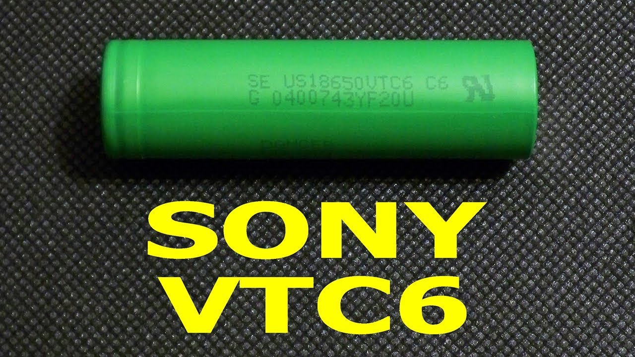 Тест емкости литий-ионного аккумулятора SONY VTC6 3000 мАч 30 А с высоким током 18650