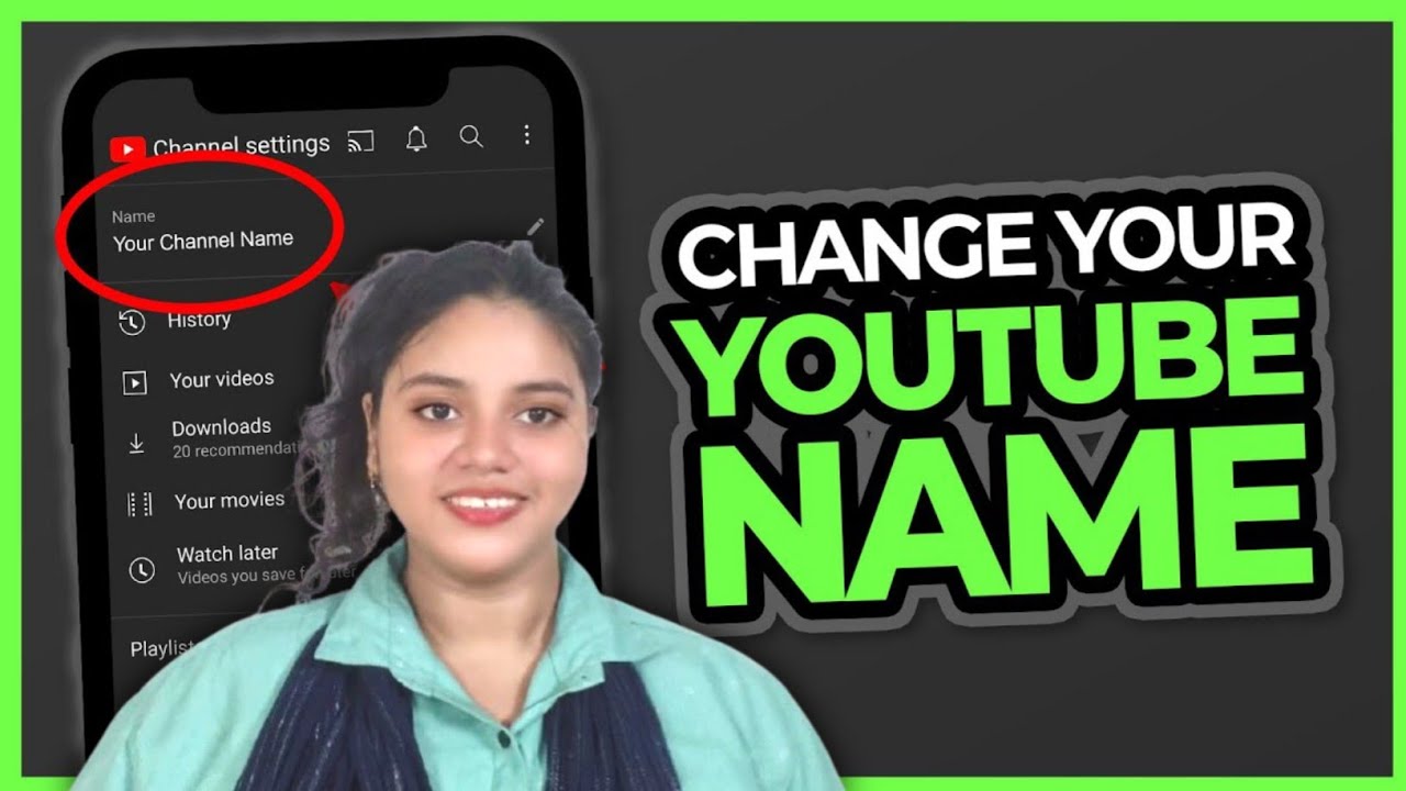 How To Change Youtube Channel Name ? 🇮🇳❤️ Ziyana On Tech