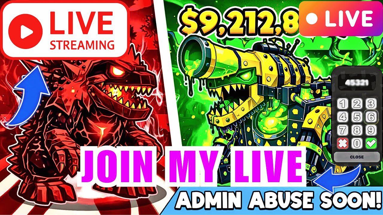 🔴 STEAL THE BRAINROT Admin Abuse FORTNITE (Steal The Brainrot Admin abuse Event Time)