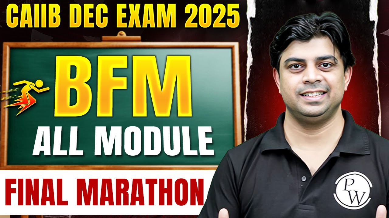 CAIIB BFM Marathon | CAIIB BFM Final Marathon | CAIIB Dec 2025 | BFM Marathon | by Akhilesh Sir