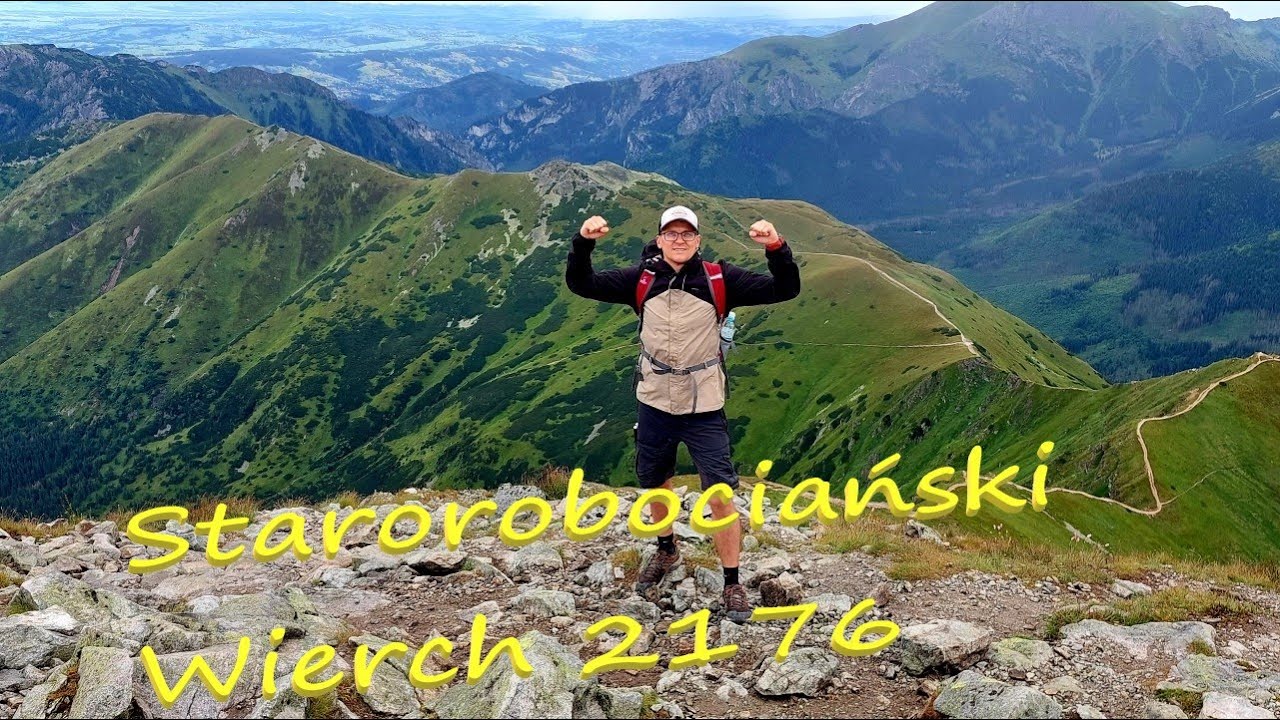 Starorobociański Wierch, Tatry. (Ornak, Siwy Zwornik, Starorobociański, Kończysty, Trzydniowiański)