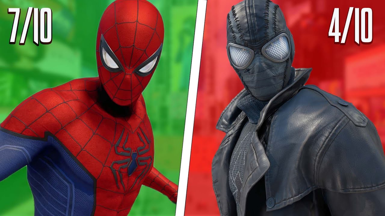 Рейтинг ВСЕХ костюмов Человека-паука в «Мстителях» Marvel