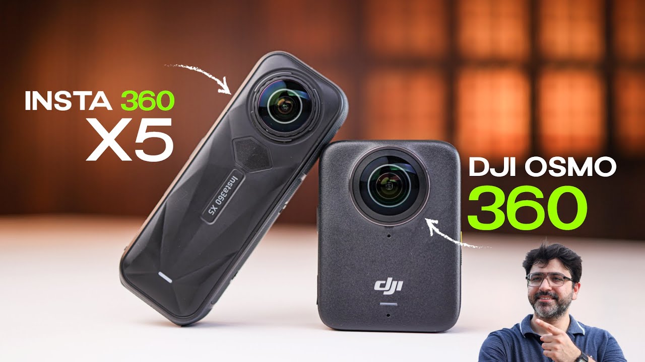 DJI Osmo 360 vs Insta360 X5 - Which 360 Camera is Best for You?