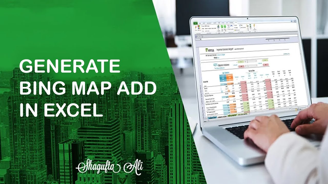 Bing Maps Excel add-in demonstration