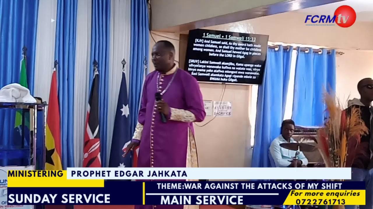 SUNDAY  SERVICE// WAR AGAINST THE ATTACKS OF MY GREAT SHIFT // PROPHET EDGAR JAHKATA //  25.01.2026