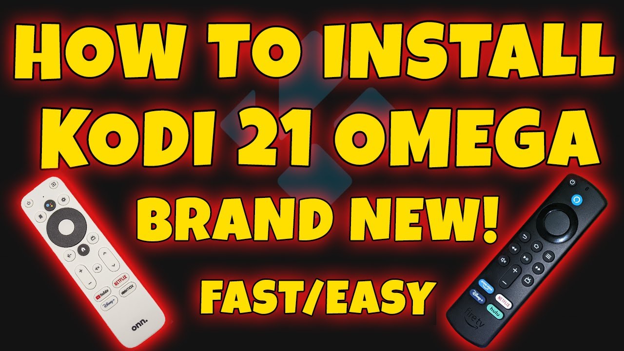 🔥 INSTALL KODI 21 OMEGA ON FIRESTICK NOW - FULLY WORKING! 🔥
