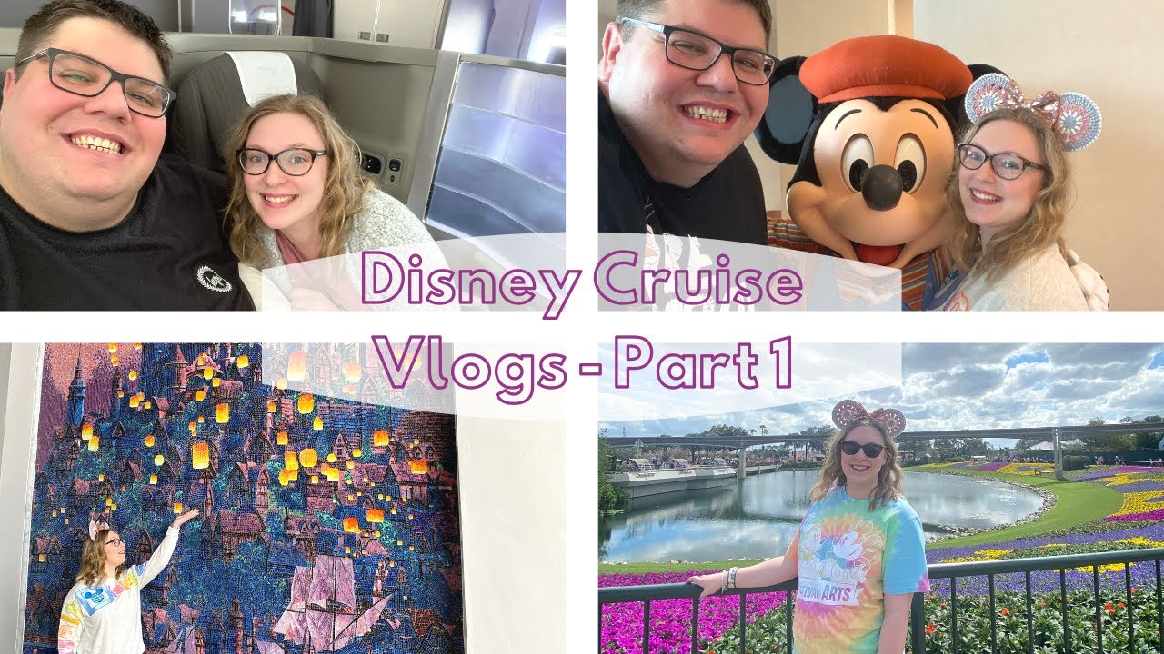 Disney Cruise Vlogs 2020 | Part 1 - Travel Day & Epcot | Sophie Helyn