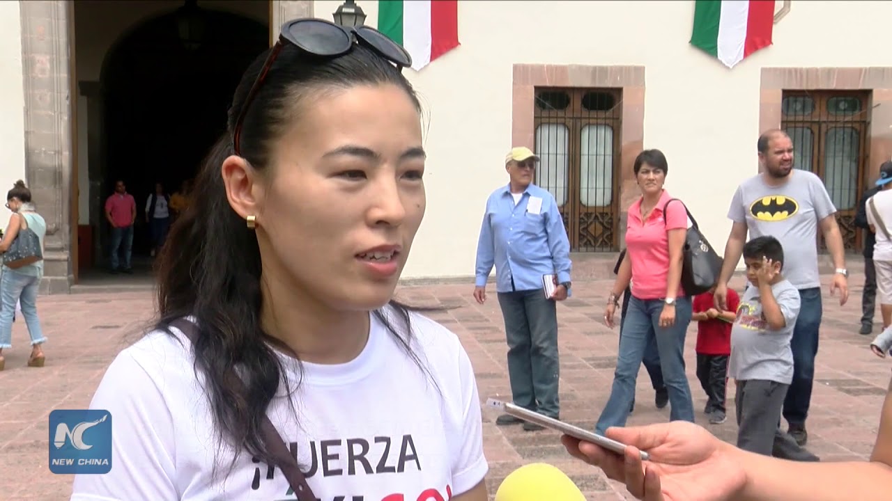 Chinese community in central Mexico launches fund drive for quake victims