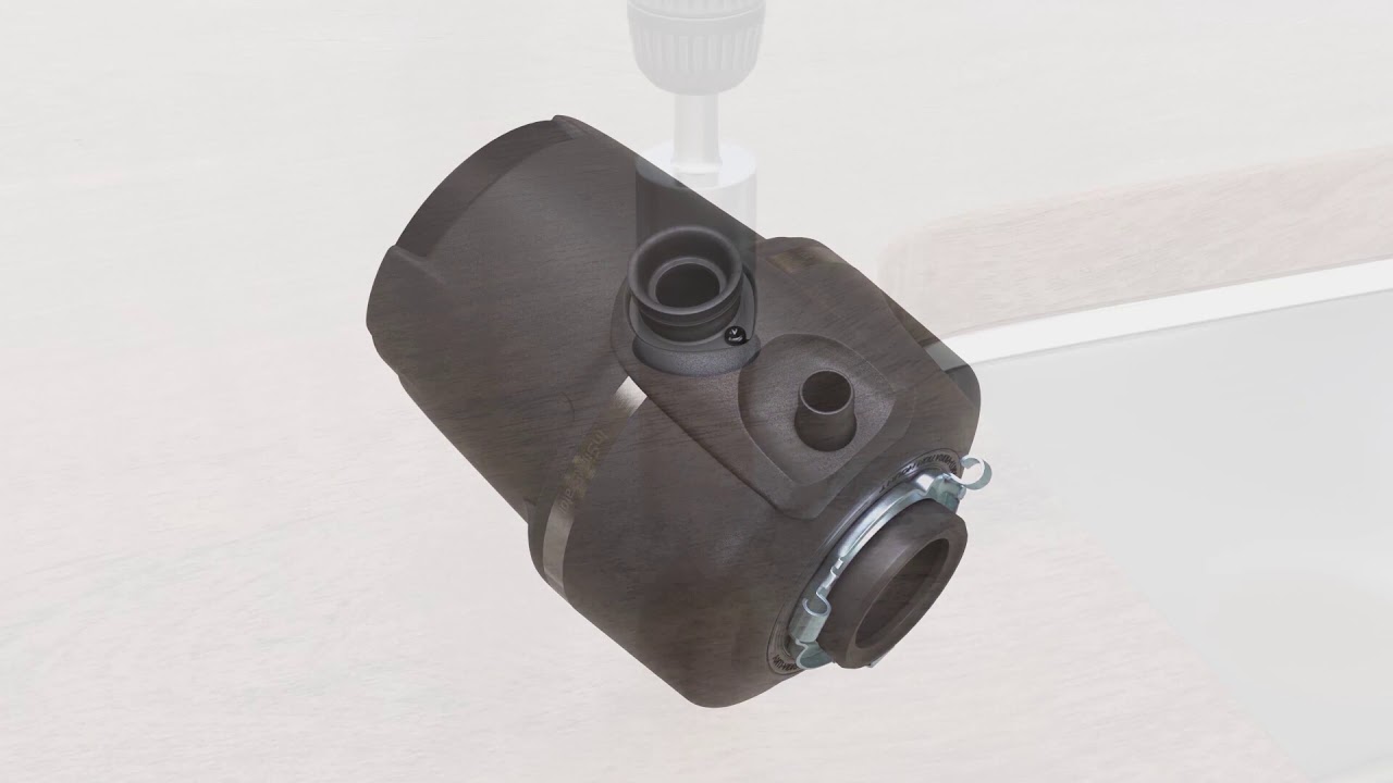 Cum se instalează un tocator de resturi alimentare InSinkErator