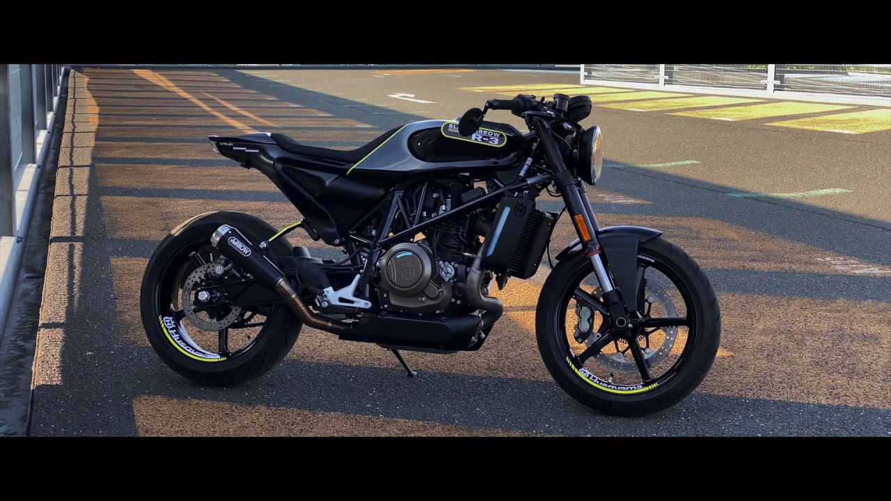 Husqvarna from Vitpilen 701 to Svartpilen 701