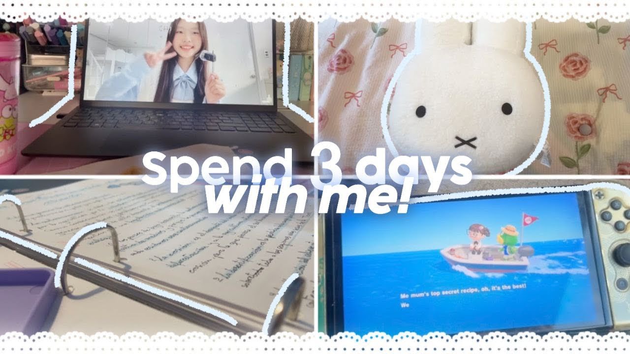 ⊹ ࣪ ˖  Vlog: días random conmigo .⋆་༘.ೃ࿔