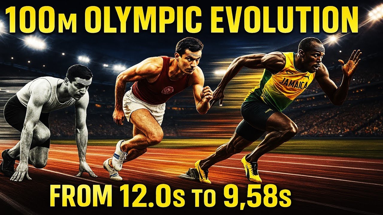Who Was the Fastest Man in Every Olympics? 🥇 100m Race Timeline!