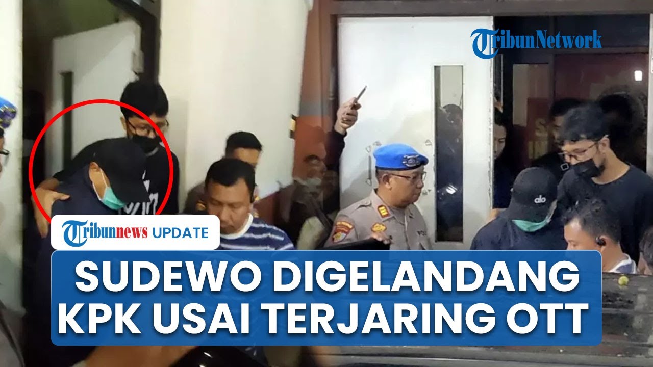 Tampang Bupati Pati Sudewo Digelandang ke Gedung KPK usai Kena OTT, Pakai Jaket Biru, Masker & Topi