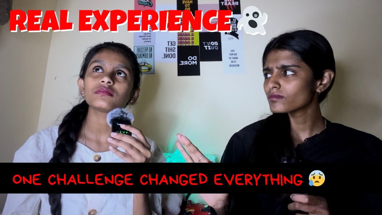 Sharing Our Ghost Experience 😰 | Do Not Try This ❌ | Tamil | Ghost Experience | 