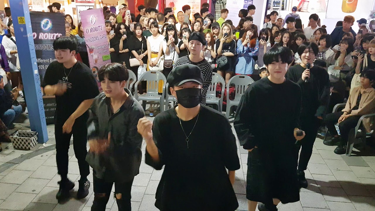 20190824 홍대 킹덤즈-오루트(kingdoms-O_Route) 버스킹 08 - Sunset Glow (붉은노을)- BIG BANG (빅뱅)