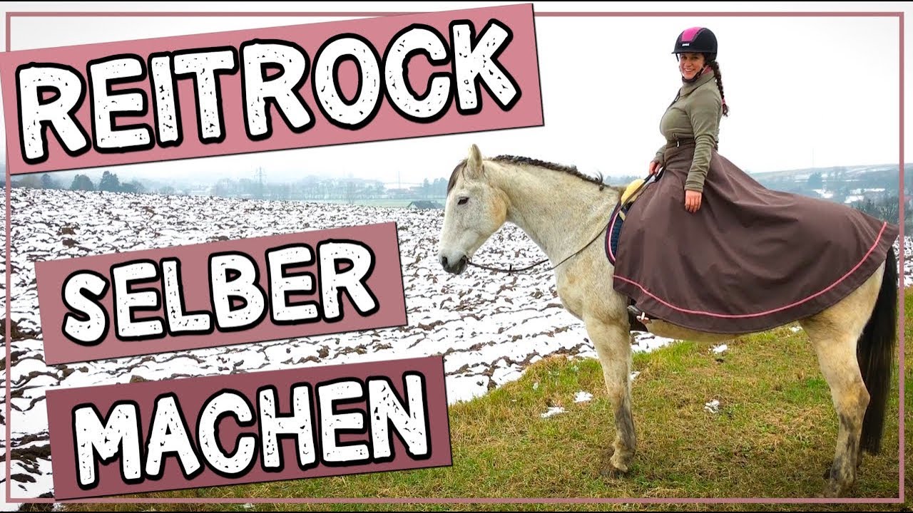 Pferde REITROCK selber machen ♥