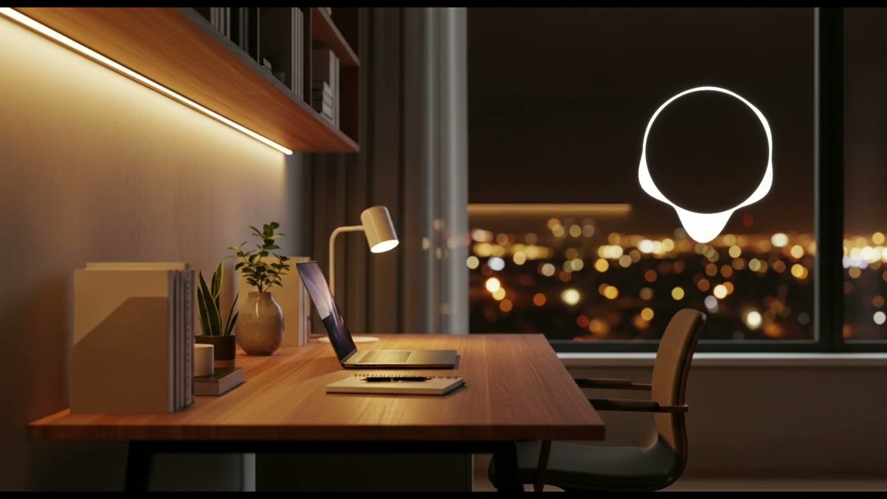 Late Night Deep Focus – Minimal Ambient Music for Study & Work (1 Hour)