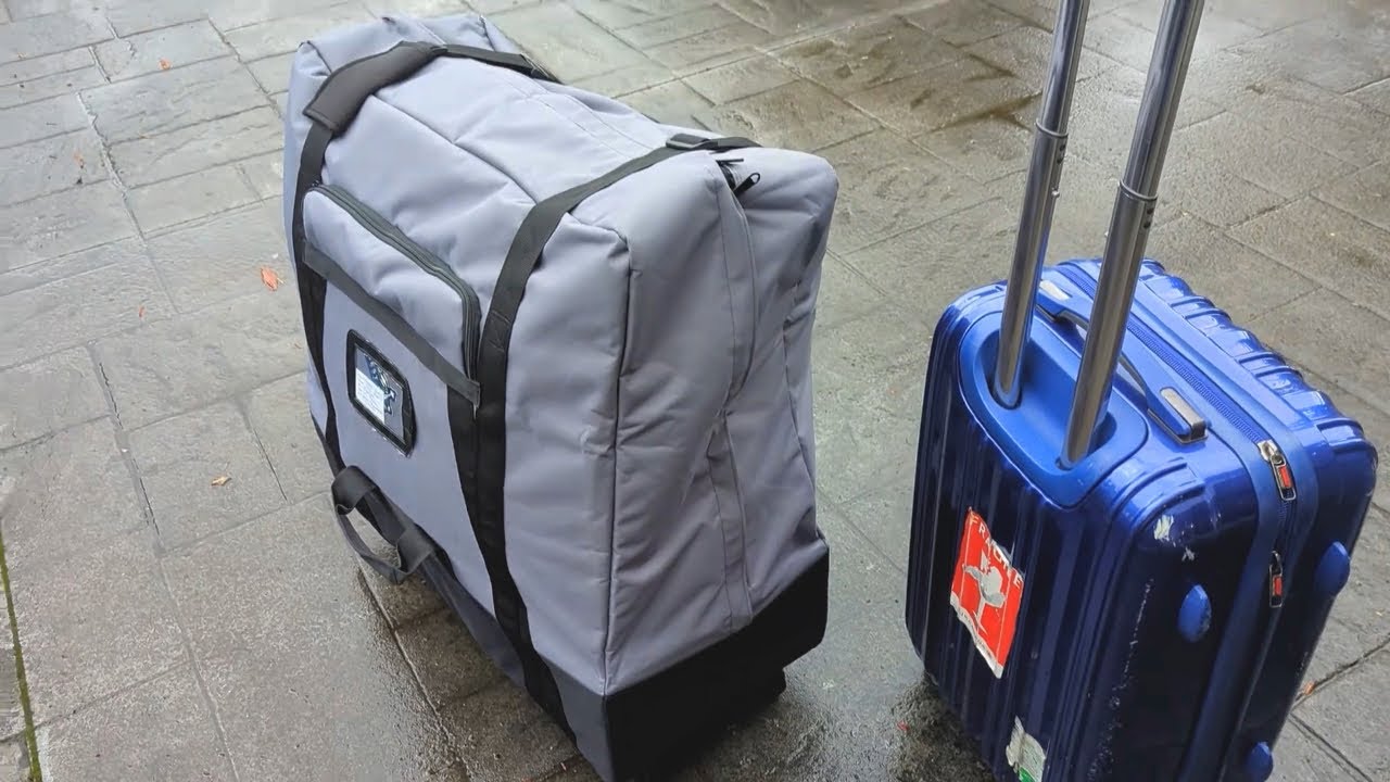Flying with my Brompton using the Vincita Sightseer Travel Set for the First Time