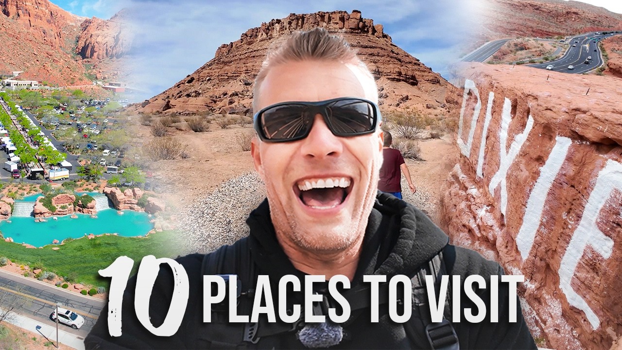 St. George: Top 10 Attractions In Utah (Things to Do + Eat) // St. George, Utah Tour 2025