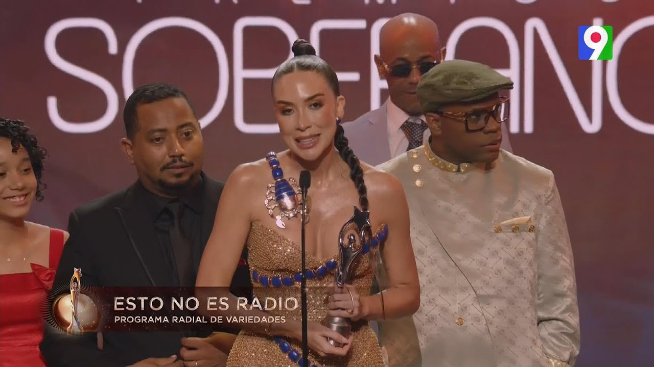 Esto No es Radio ganó como Programa Radial de variedades en Premios Soberano 2026