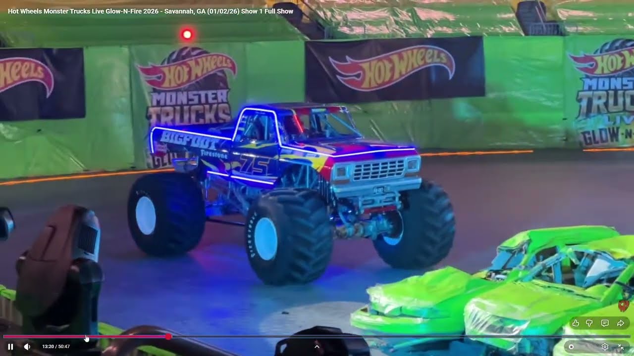 Watching Monster Truck Events: Hot Wheels Monster Trucks Live Savannah, GA 2026 #1 #85