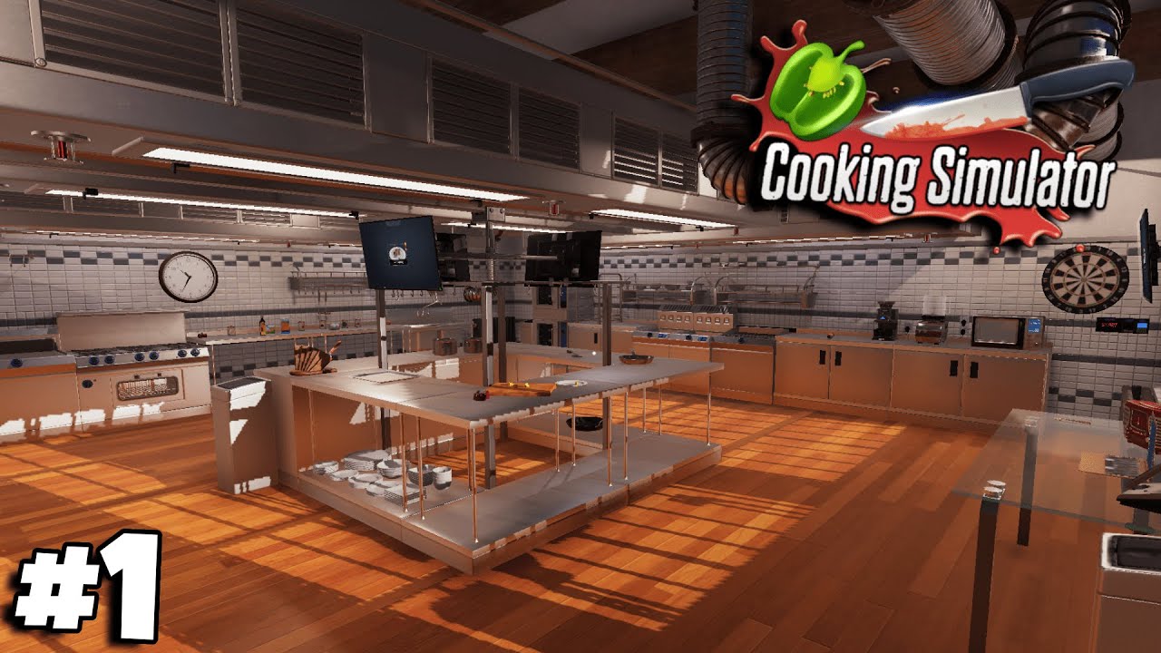 OTWORZYŁEM WŁASNĄ RESTAURACJĘ! - Cooking Simulator #1
