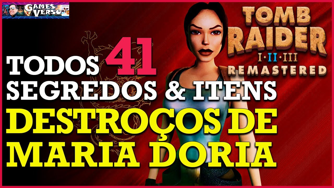 Destroços de Maria Doria (Wreck of Maria Doria) | TOMB RAIDER 2 (TR2) - REMASTERED | Guia Completo