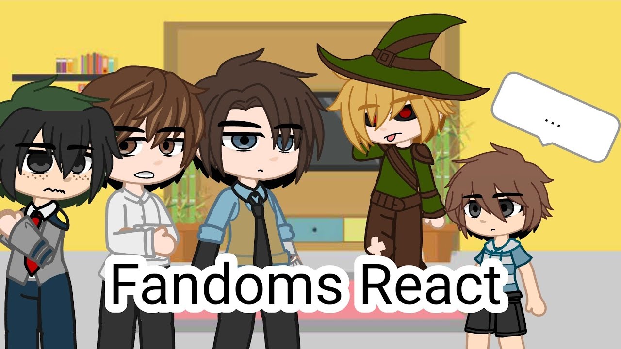 Fandoms react to FNAF (put on 2x speed)