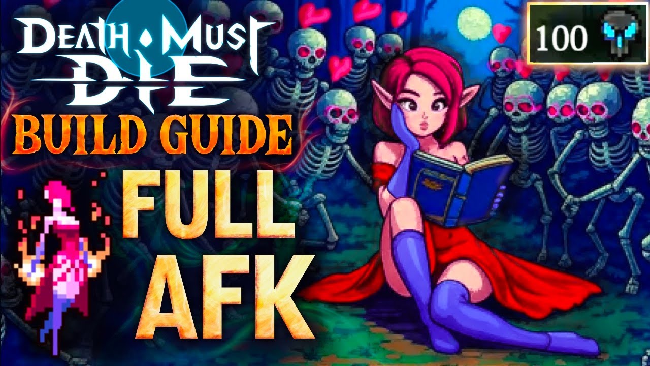 Charm Sorceress (Merris) - Full AFK, 100 Darkness, LVL 1 | Death Must Die Build Guide
