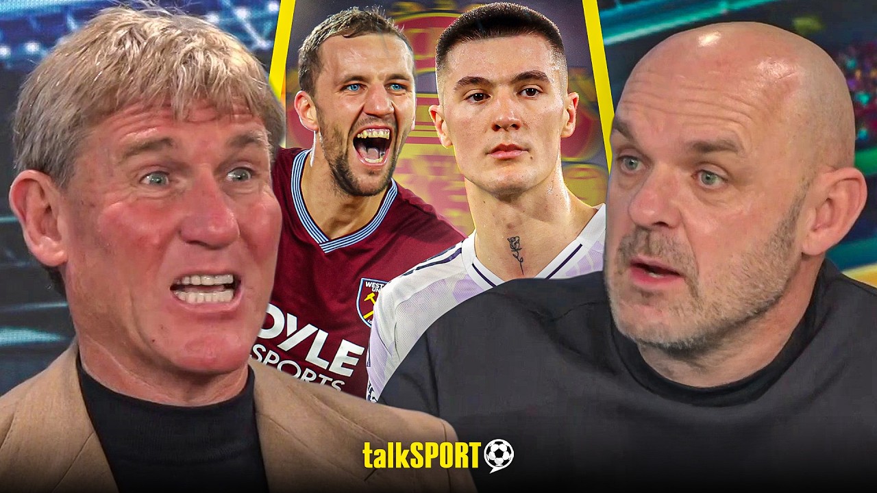 Simon Jordan REACTS to Benjamin Šeško's LATE EQUALISER as Man United earn a point against West Ham!