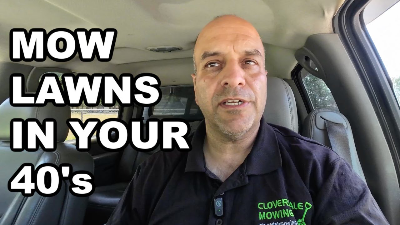Can You Start A Solo Lawn Care Business in Your 40's