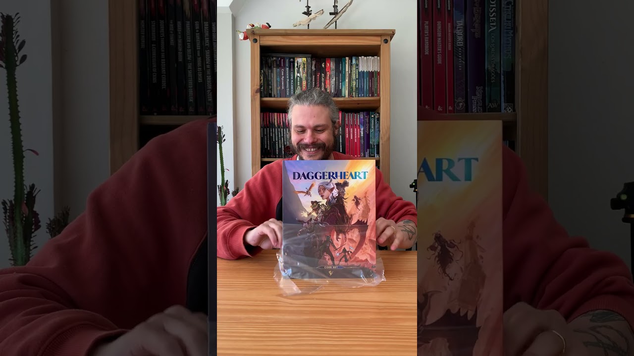 unboxing de Daggerheart #daggerheart #dungeonsanddragons #rpg #dnd5e