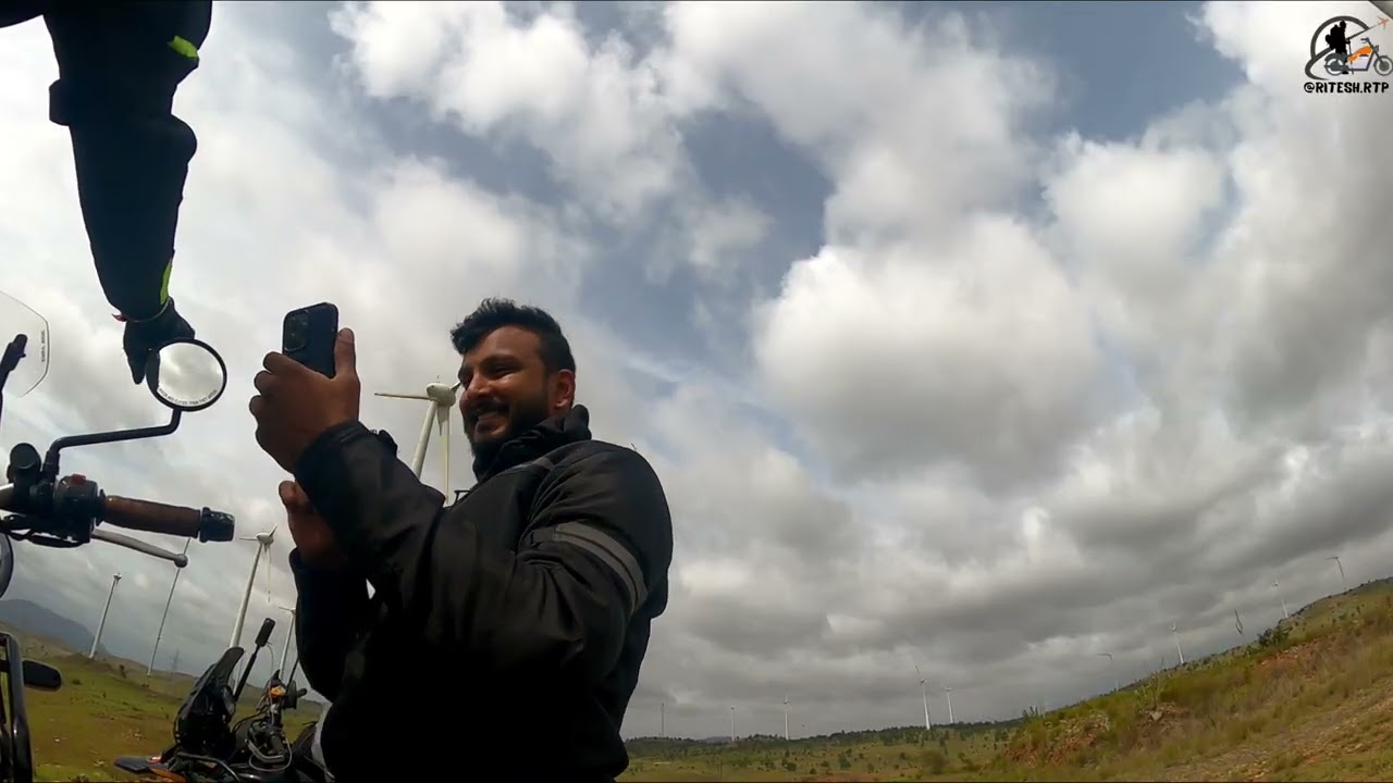Penukonda Windmill Bike Offroading Part 4 | Raw Unedited Travel Video