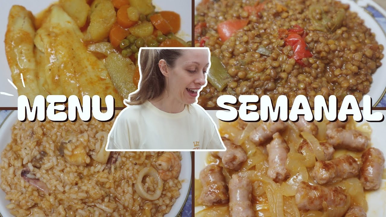 MENU SEMANAL🍗😯Estas RECETAS lo tienen TODO. FACILES, BARATAS Y RAPIDAS 😝