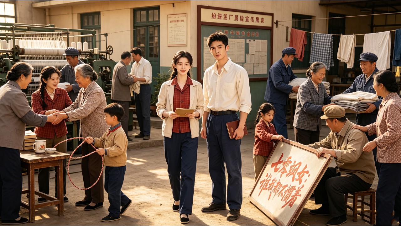 [FULL] Transmigrate To 70s Factory, I Resolve Conflicts And Gain Love And Success#minidramas