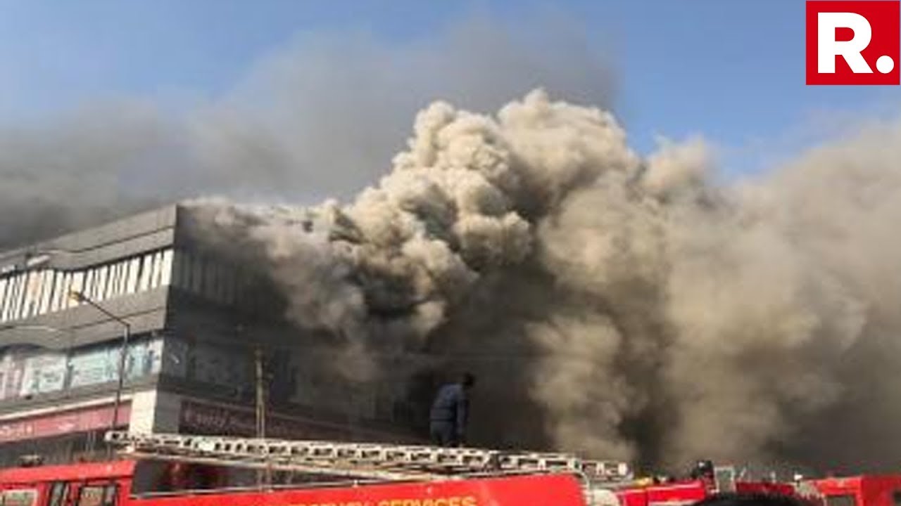 Fire Breaks Out In Surat Shopping Complex, Many Feared Trapped, Several Jump From Top Floor