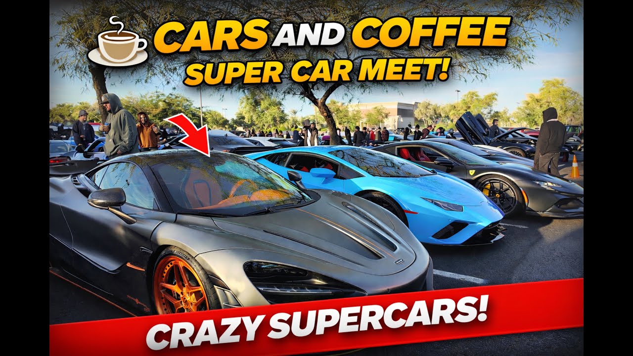MY FIRST CARS & COFFEE!