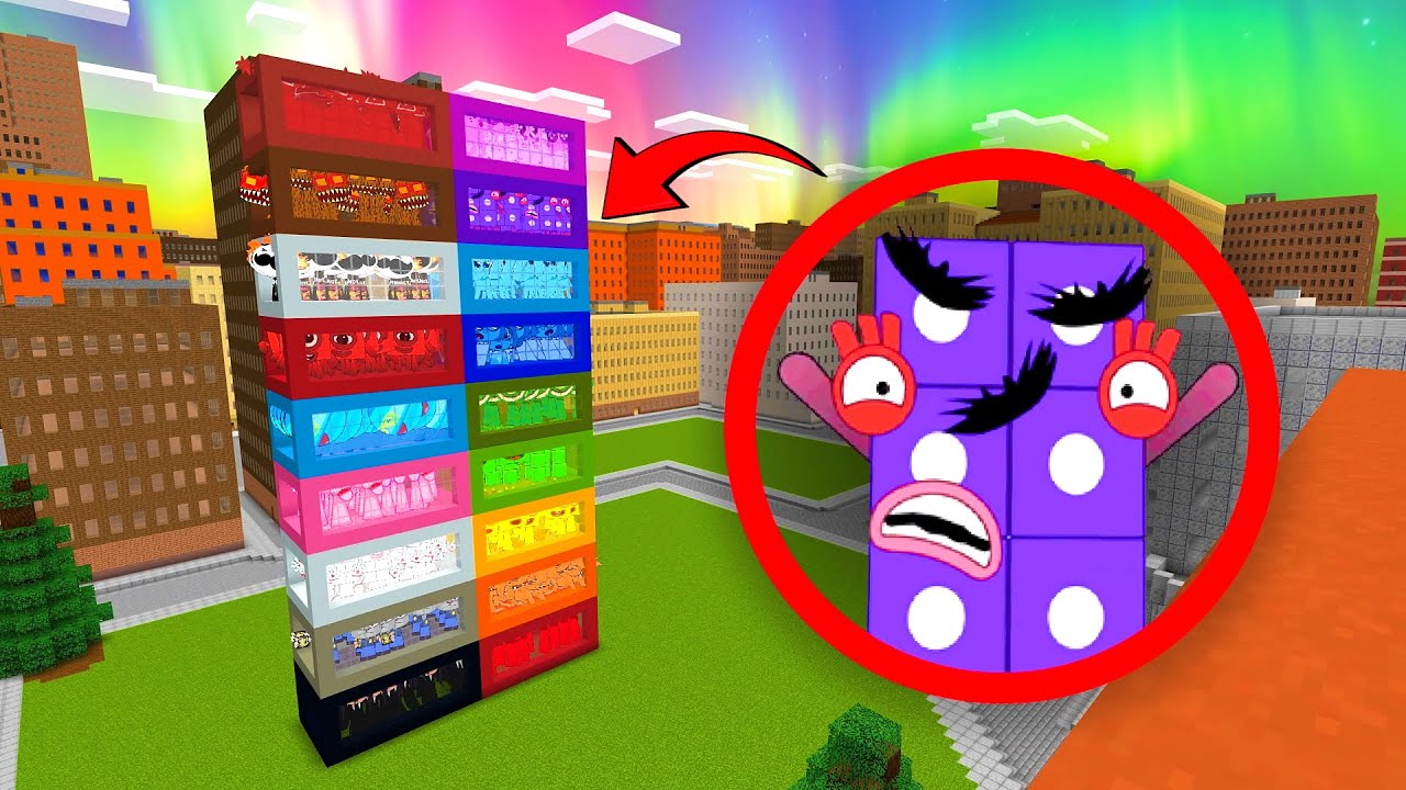 More NEW Sprunki OC Nextbots In Colored Boxes Minecraft PE MOD